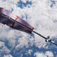 Artist’s conception of the Swarm satellite.